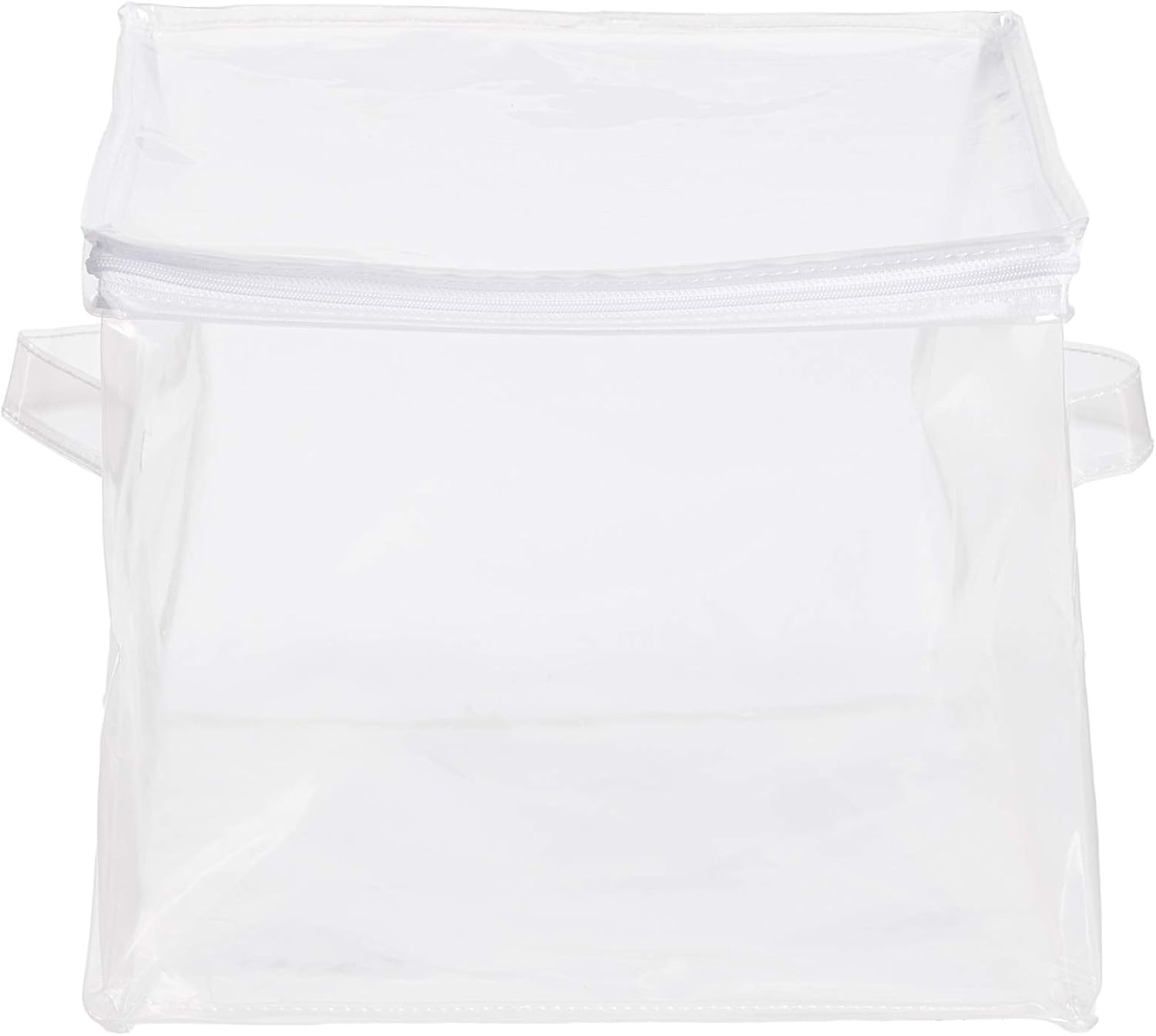 Amazon Basics Clear Zippered Storage Bags for Closet Organization. Stackable Clothing and Linen Storage Containers. 3-Pack - Image 2